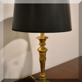 DL06. Brass table lamp. 